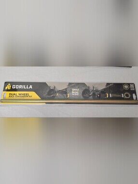Gorilla Wheelbarrow Dual Wheel Axle Conversion Kit